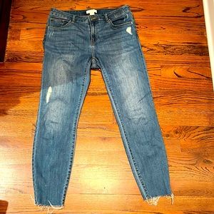 Distressed Skinny Jeans